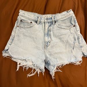 Abercrombie High Rise Mom Short